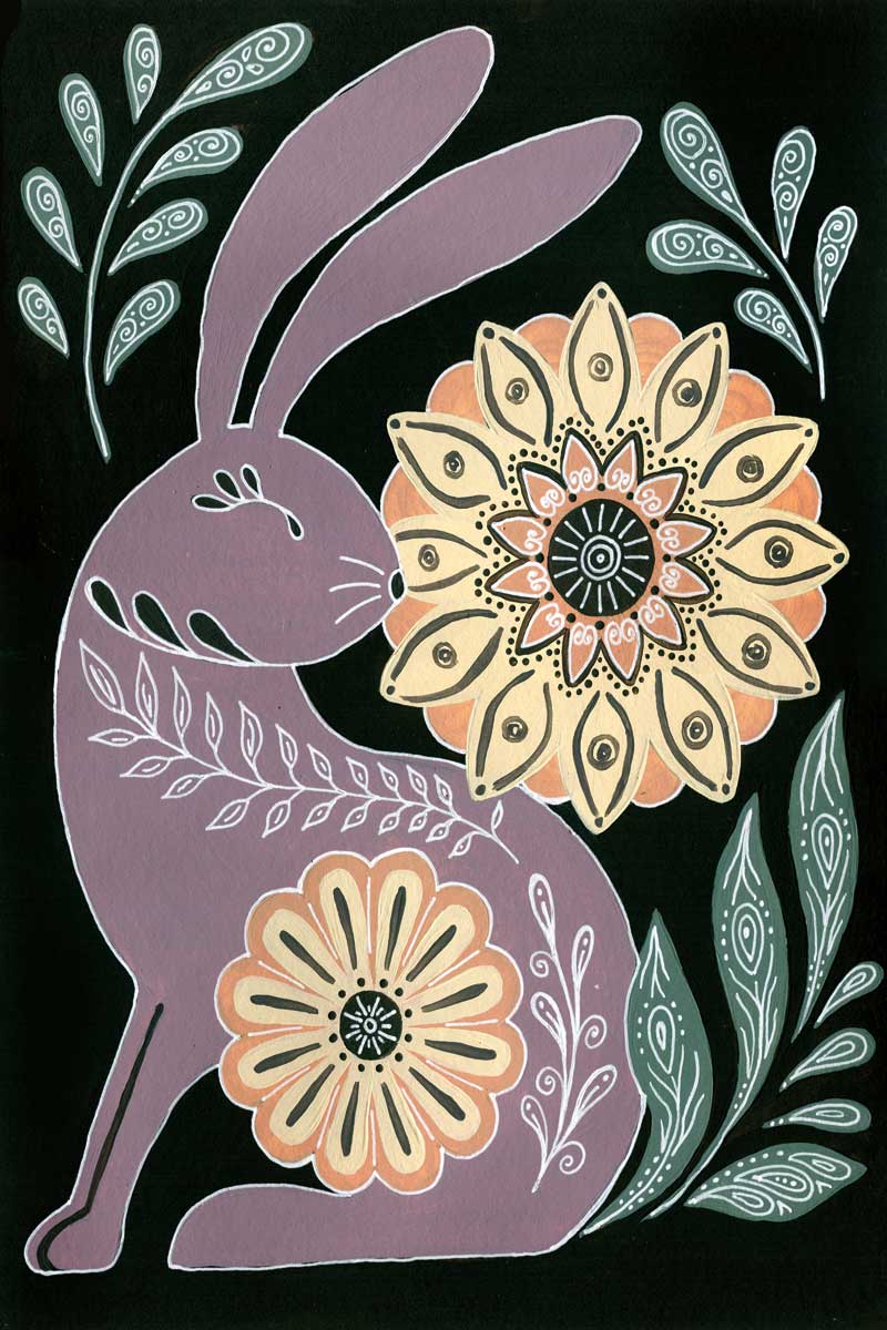Nordic Folk Bunny